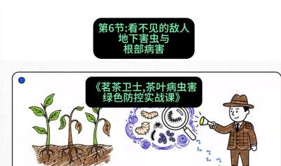 第06节：看不见的敌人&mdash;&mdash;地下害虫与根部病害，课程：《茗茶卫士&mdash;&mdash;茶叶病虫害绿色防控实战课》#识农AI